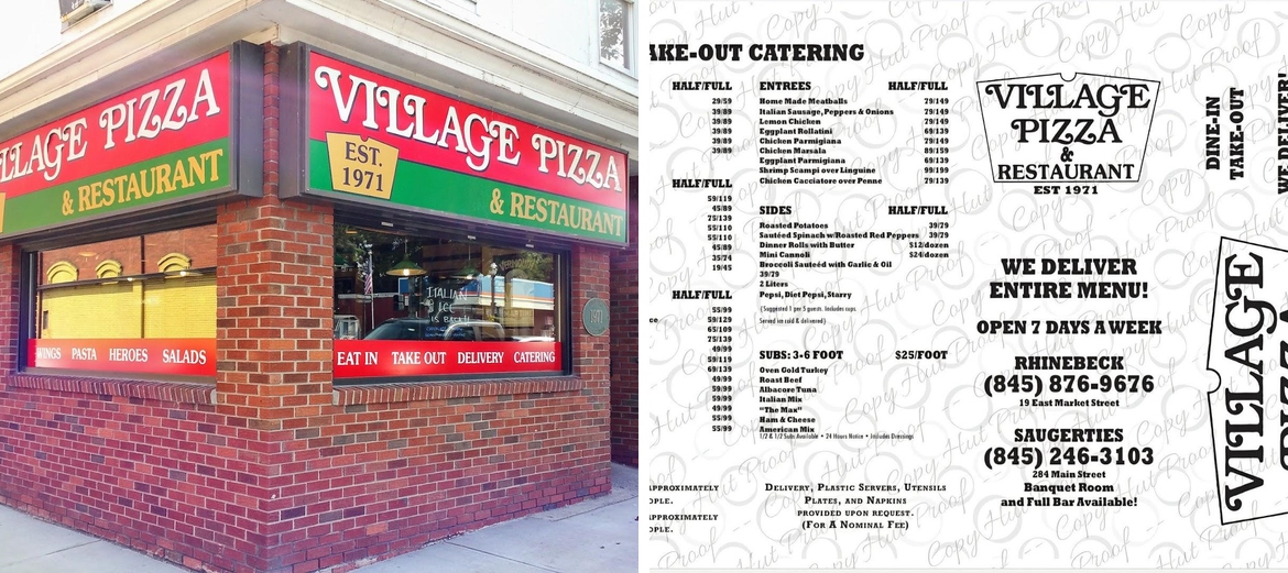 Village Pizza & Restaurant Menu